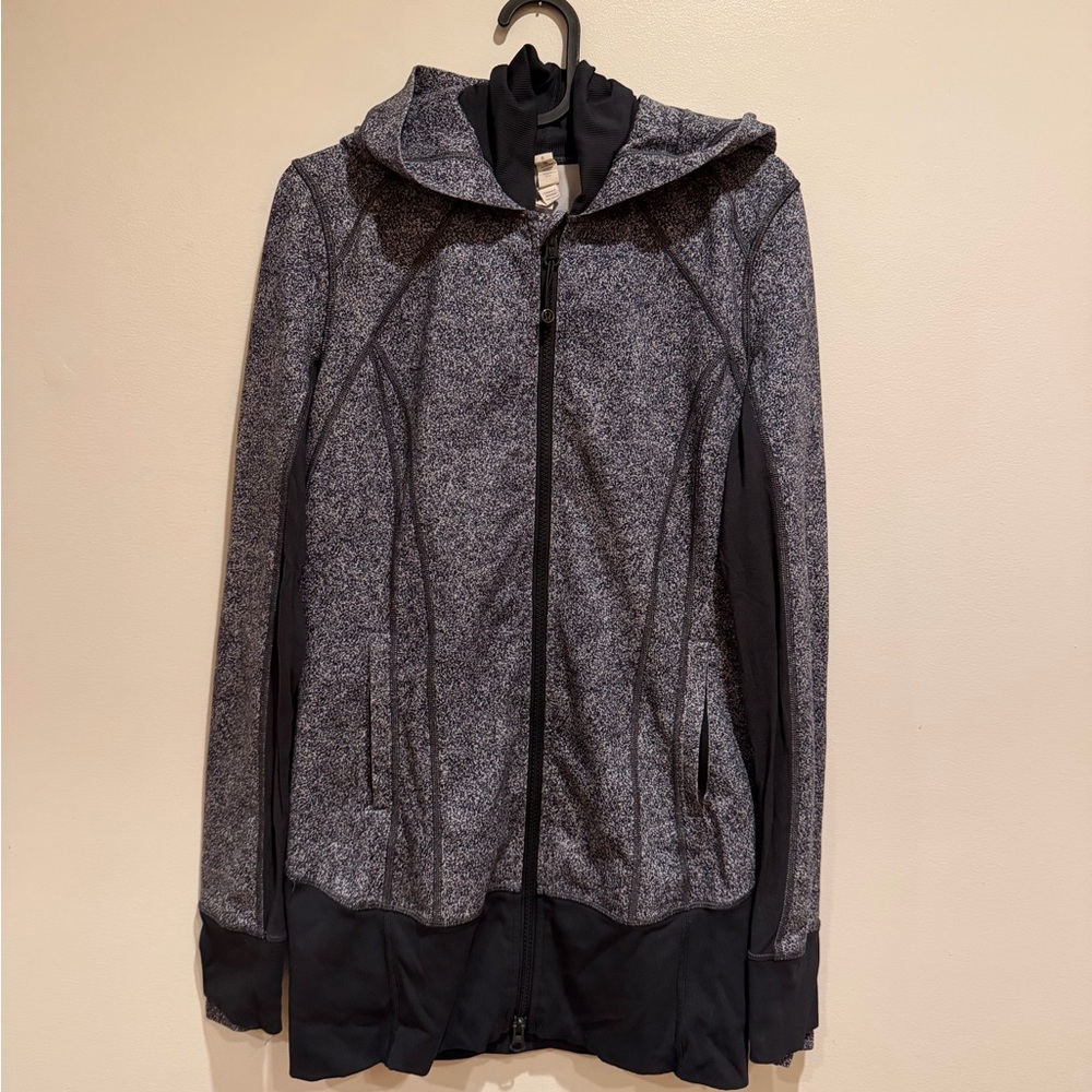 Lululemon Gray Hooded Jacket